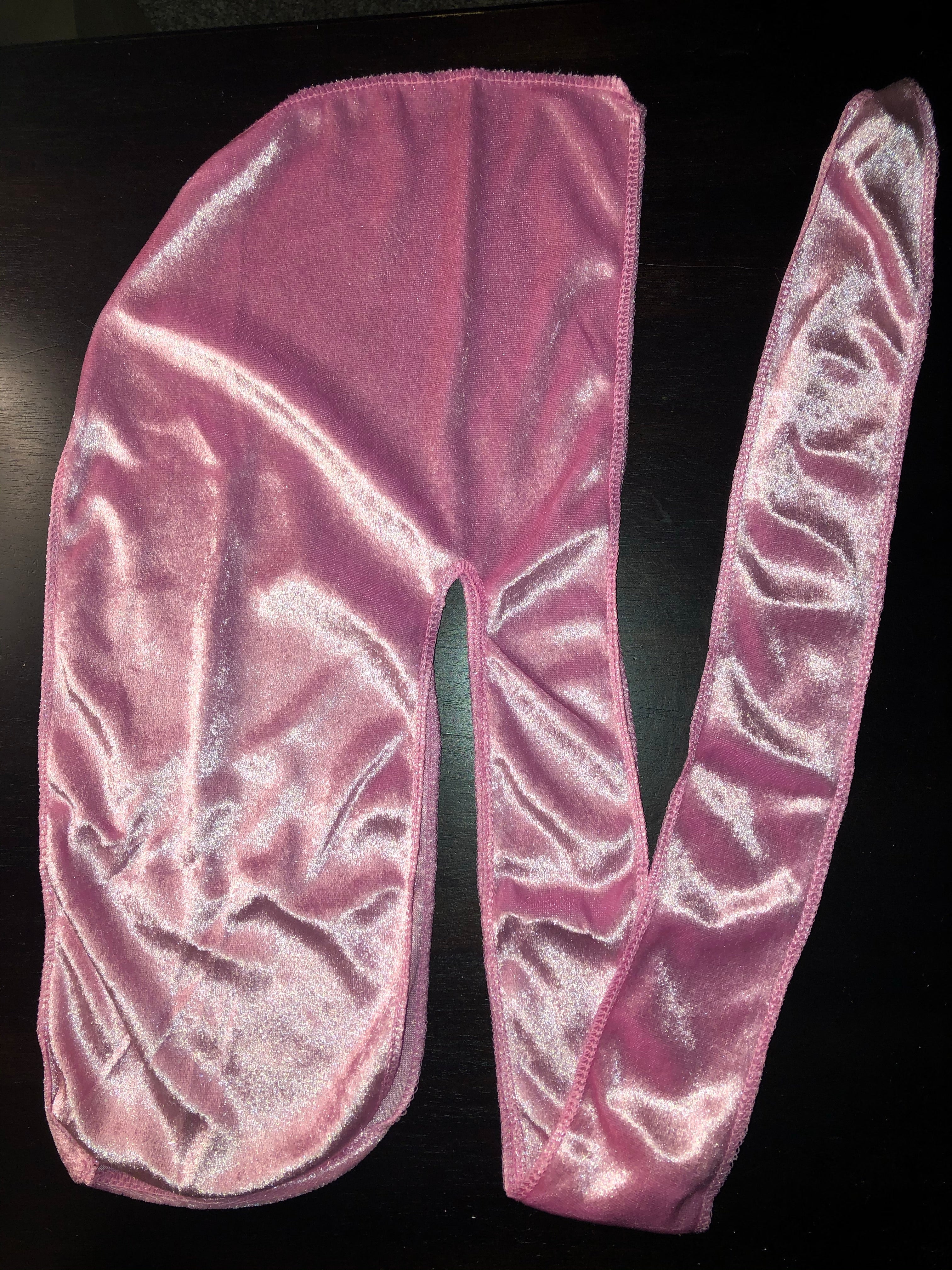 Hot Pink Velvet Durag